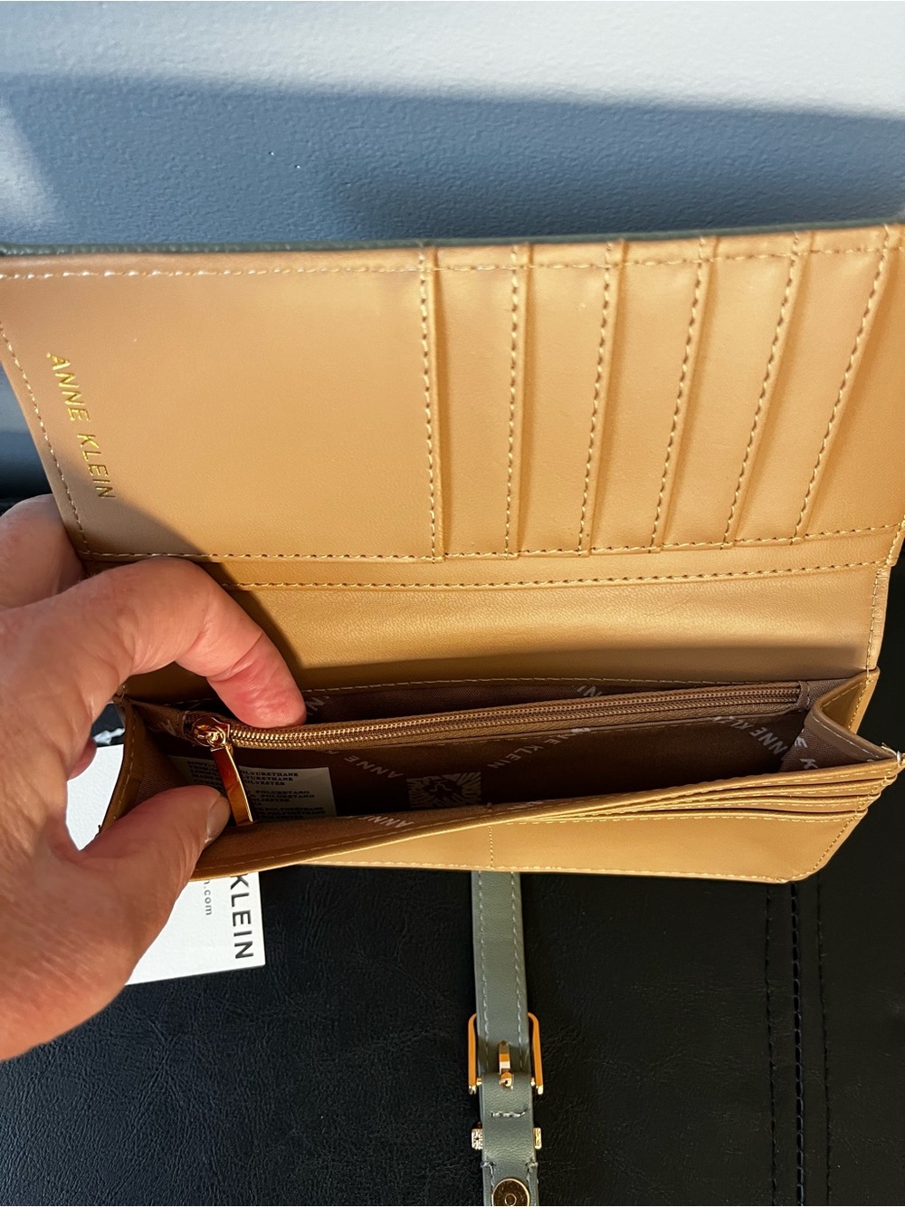 Anne Klein 2 piece Buckle Wallet - Picture 5 of 10